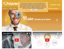 Tablet Screenshot of polarier.com